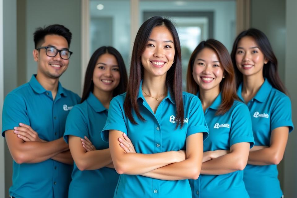 LuntiClear professional cleaning team in Makati